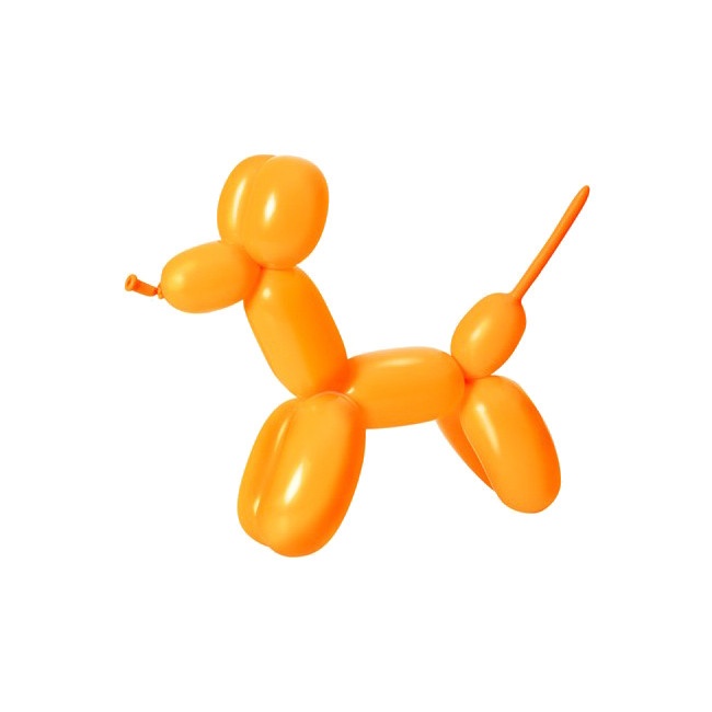 Ballons en latex modelables de 1,15 m - 15 unités