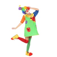 Déguisement de Clown avec chapeau pour femmes