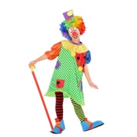 Déguisement de clown avec chapeau pour filles