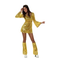 Costume Golden Disco Style pour femme