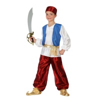 Costume d'Aladdin avec toque pour enfants
