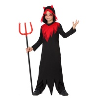 Costume de diable avec tunique pour enfants