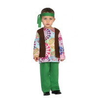 Costume de hippie des années 70 pour bébé garçon