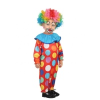 Déguisement de clown à pois pour bébés garçons