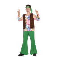 Costume de hippie des années 70 pour garçons