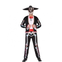 Déguisement de Catrina mexicain pour hommes