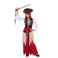 Costume de pirate marin pour les filles