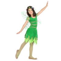 Costume de fée verte pour filles