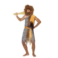 Costume d'homme des cavernes de Neandertal pour hommes