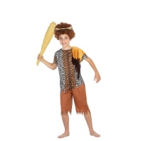 Costume d'homme des cavernes de Neandertal pour enfants