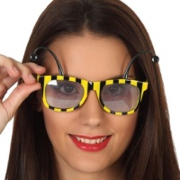 Lunettes d'abeilles avec antennes