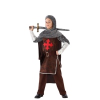Costume médiéval marron pour enfants