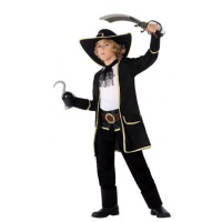 Costume de pirate noir pour enfants