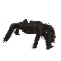 Araignée noire avec cheveux - 20 x 28 cm