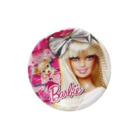 Assiettes Barbie Party 20,5 cm - 5 pcs.