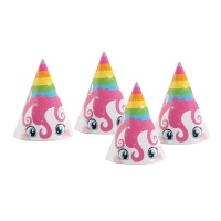 Chapeaux Licorne - 6 pcs.