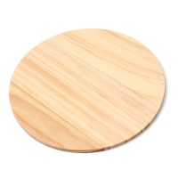 Disque en bois 15 x 0,5 cm - 1 pc.