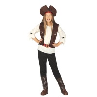 Costume de pirate Morgan pour filles