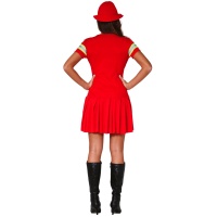 Costume de pompier avec chapeau pour femmes