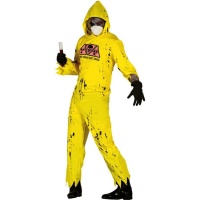 Costume de zombie nucléaire pour homme