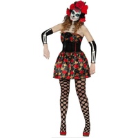 Costume de Squelette Catrina