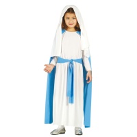 Costume de la Vierge Marie avec cape et voile