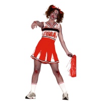 Costume Pom-pom girl Zombie pour femme