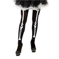 Collants squelette Halloween