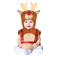 Costume de renne de Noël pour bébé