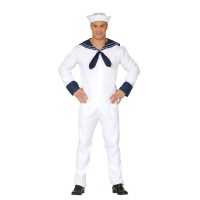 Costume de marin bleu de la marine pour hommes