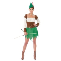 Costume de Robin des Bois pour femme