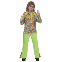 Costume de Hippie Flower Power pour hommes