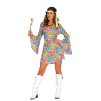 Costume de Hippie Flower Power pour femmes