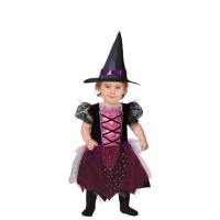 Costume de sorcière avec chapeau pour bébés