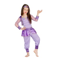 Costume de danseuse orientale lilas pour filles