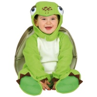 Costume de bébé tortue à carapace