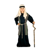 Costume hébreu avec foulard bleu pour enfants