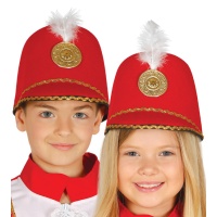 Chapeau de majorette pour enfants - 54 cm