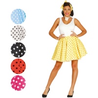 Costume de pin up jaune pour femmes