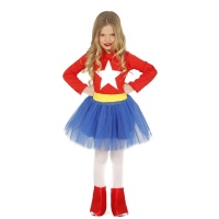 Costume Captain Star pour filles