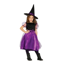 Costume de sorcière lilas pour filles