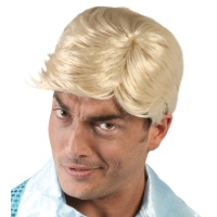 Perruque blonde courte pour hommes