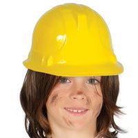 Casque de travail jaune pour enfants - 54 cm