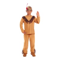 Costume d'indien marron pour enfants
