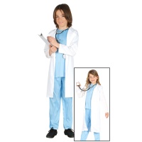 Costume de médecin pour enfants avec robe de chambre