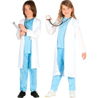 Costume de médecin pour enfants avec robe de chambre