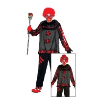 Costume de clown d'Halloween pour homme