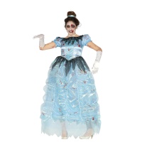 Costume de princesse zombie pour femme