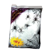 Toile d'araignée blanche - 100 g