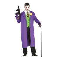 Costume de clown joker pour homme